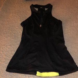 Lululemon zip tank with pockets
